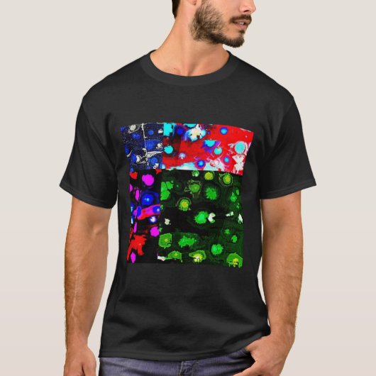 Abstract ontwerp t-shirt (Voorkant)