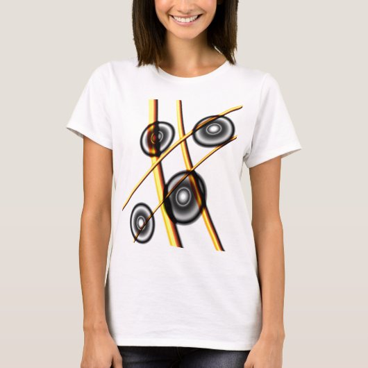 Abstract ontwerp t-shirt (Voorkant)