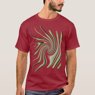 Abstract ontwerp t-shirt