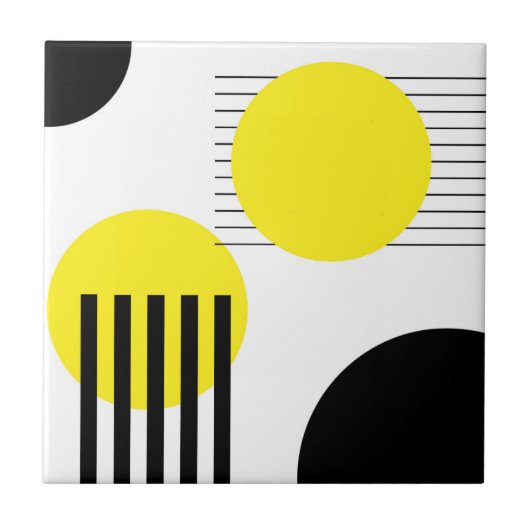 Abstract ontwerp tegeltje (Voorkant)