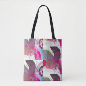 Abstract ontwerp tote bag (Voorkant)