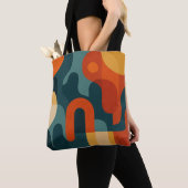 Abstract ontwerp tote bag (Dichtbij)