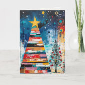 Abstract ontwerp vakantie Kaart (Voorkant)