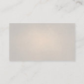 Abstract ontwerp van bruin ochre visitekaartje (Achterkant)