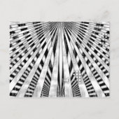 Abstract ontwerp van de Circuitry en de sunburst Briefkaart (Voorkant)