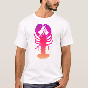 Abstract ontwerp van de Lobster T-shirt