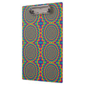 Abstract ontwerp van de regenboog van Psychedelic Klembord (Links)