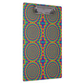 Abstract ontwerp van de regenboog van Psychedelic Klembord (Rechts)