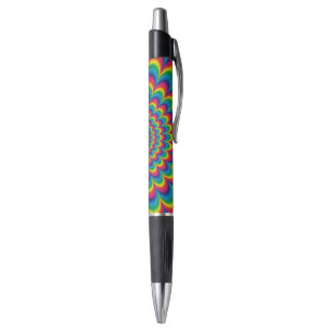 Abstract ontwerp van de regenboog van Psychedelic Pen