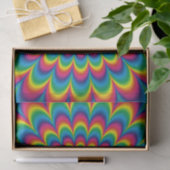 Abstract ontwerp van de regenboog van Psychedelic Tissuepapier (Geschenk)