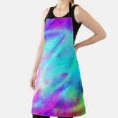 Abstract ontwerp van de regenboogstrook schort (Insitu)