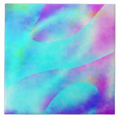 Abstract ontwerp van de regenboogstrook tegeltje (Voorkant)