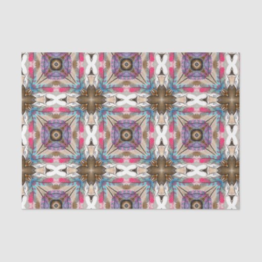 Abstract ontwerp van de Soutwest-waterverf Tissuepapier (Voorkant)