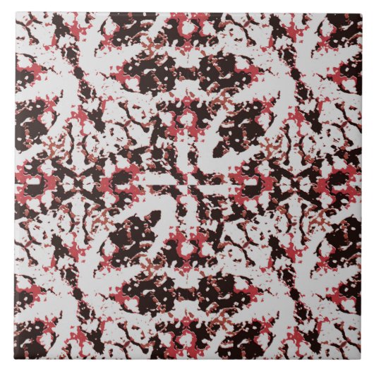 Abstract ontwerp van de textuur tegeltje (Voorkant)