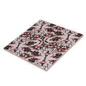 Abstract ontwerp van de textuur tegeltje (Zijkant)