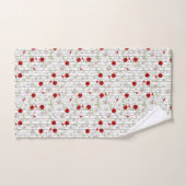 Abstract ontwerp van de Tropische tuin Handdoek (Handdoek)