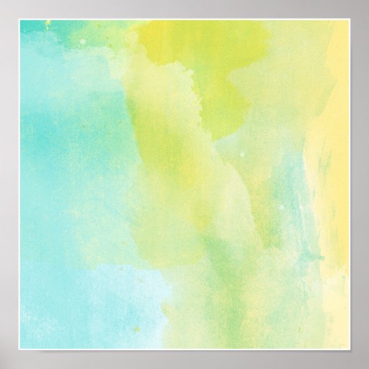 abstract ontwerp van de waterverf poster (Voorkant)