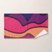 Abstract ontwerp van de Wavy-deken Bad Handdoek (Handdoek)