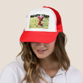 Abstract ontwerp van groene Bowls-olieverf; Trucker Pet (In situ)