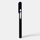 Abstract ontwerp van het marmer-patroon in zwart-w Case-Mate iPhone case (Achterkant / Links)