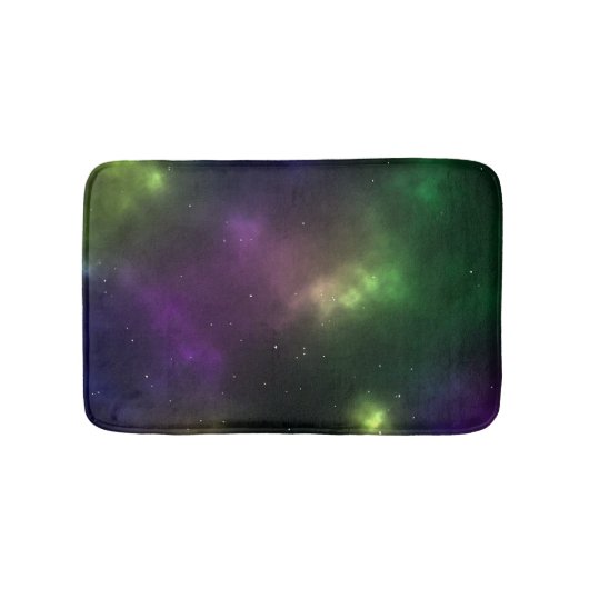 Abstract ontwerp van kosmische ruimte-constellatie badmat (Voorkant)