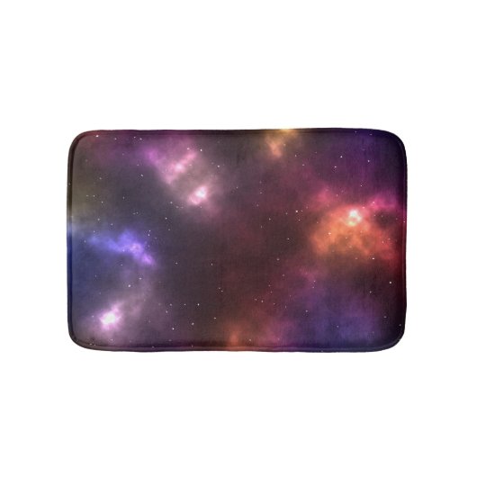 Abstract ontwerp van kosmische ruimte-constellatie badmat (Voorkant)
