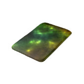 Abstract ontwerp van kosmische ruimte-constellatie badmat (Gekanteld)