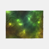 Abstract ontwerp van kosmische ruimte-constellatie fleece deken (Voorkant (Horizontaal))