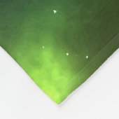 Abstract ontwerp van kosmische ruimte-constellatie fleece deken (Hoek)