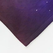 Abstract ontwerp van kosmische ruimte-constellatie fleece deken (Hoek)
