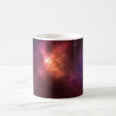 Abstract ontwerp van kosmische ruimte-constellatie magische mok (Center)