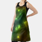 Abstract ontwerp van kosmische ruimte-constellatie schort (Insitu)