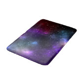Abstract ontwerp van kosmische ruimte sterrenbeeld badmat (Gekanteld)