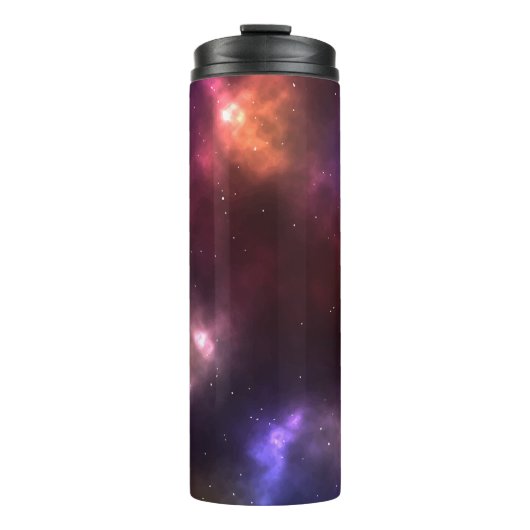 Abstract ontwerp van kosmische ruimte-sterrenbeeld thermosbeker (Voorkant)