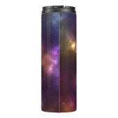 Abstract ontwerp van kosmische ruimte-sterrenbeeld thermosbeker (Achterkant)