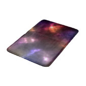 Abstract ontwerp van kosmische ruimteconstellaties badmat (Gekanteld)