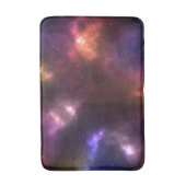 Abstract ontwerp van kosmische ruimteconstellaties badmat (Voorkant Verticaal)
