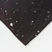 Abstract ontwerp van kosmische ruimteconstellaties fleece deken (Hoek)