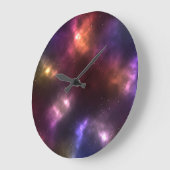 Abstract ontwerp van kosmische ruimteconstellaties grote klok (Hoek)