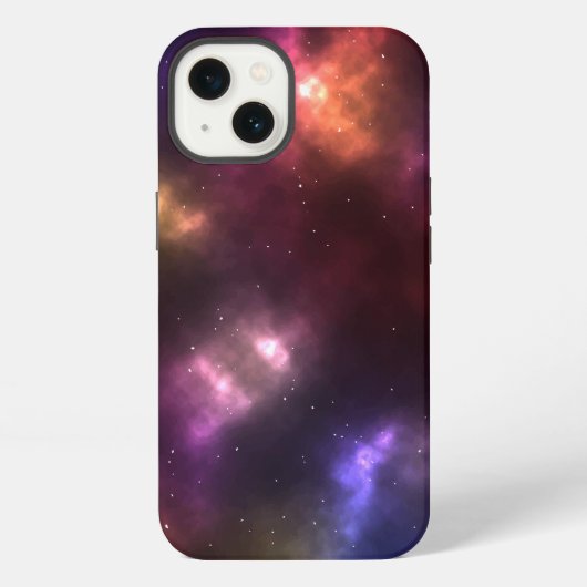 Abstract ontwerp van kosmische ruimteconstellaties iPhone hoesje (Achterkant)