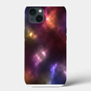 Abstract ontwerp van kosmische ruimteconstellaties iPhone 13 hoesje