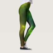 Abstract ontwerp van kosmische ruimteconstellaties leggings (Rechts)
