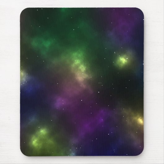 Abstract ontwerp van kosmische ruimteconstellaties muismat (Voorkant)