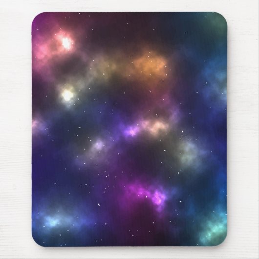 Abstract ontwerp van kosmische ruimteconstellaties muismat (Voorkant)