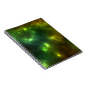 Abstract ontwerp van kosmische ruimteconstellaties notitieboek (Rechterzijde)