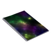 Abstract ontwerp van kosmische ruimteconstellaties notitieboek (Rechterzijde)