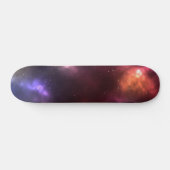 Abstract ontwerp van kosmische ruimteconstellaties persoonlijk skateboard (Horizontaal)