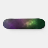 Abstract ontwerp van kosmische ruimteconstellaties persoonlijk skateboard (Horizontaal)