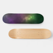 Abstract ontwerp van kosmische ruimteconstellaties persoonlijk skateboard (Horizontaal)