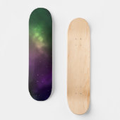 Abstract ontwerp van kosmische ruimteconstellaties persoonlijk skateboard (Voorkant)